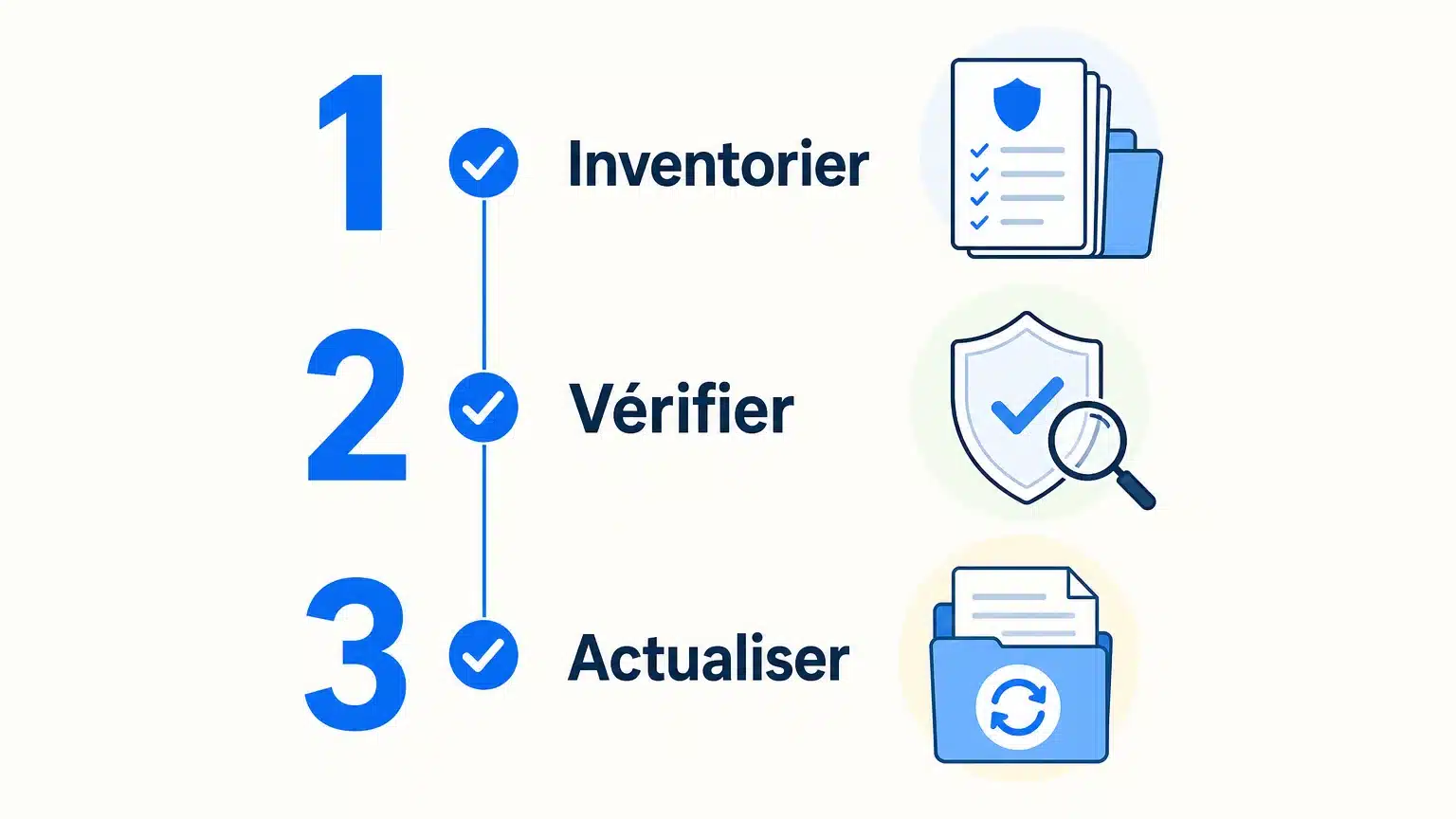 Checklist en trois étapes pour faire le point sur les assurances professionnelles