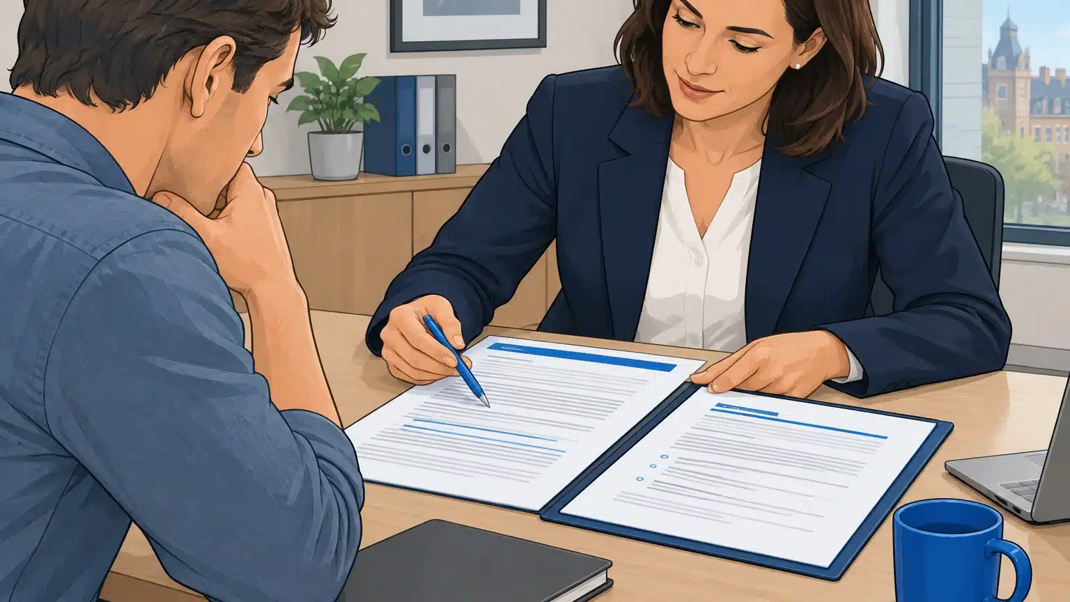 Un indépendant examine les exigences d’assurance de son activité